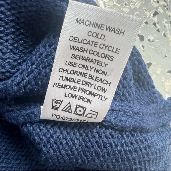 Woman Within Navy Ugly Christmas Holiday Sweater with Gift Presents - Picture 6 of 7